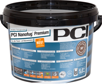 PCI Nanofug Premium 5kg Variabler Flexfugenmörtel