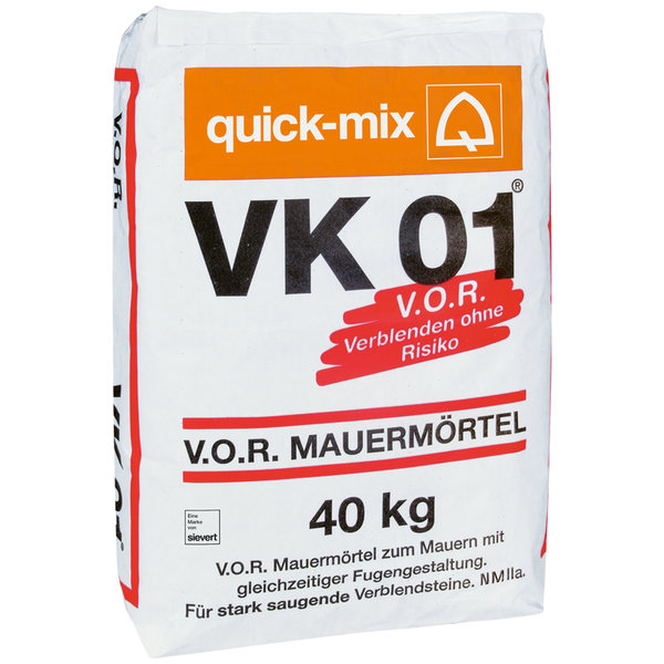 V.O.R. Mauermörtel VK01 grau 40kg