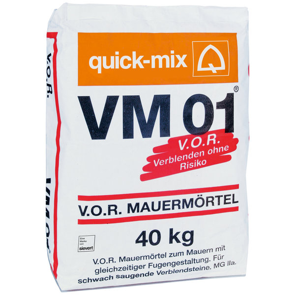 V.O.R. Mauermörtel VM01 grau 40kg