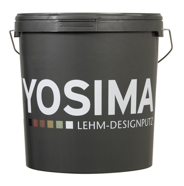 YOSIMA Lehm-Designputz EC-WE 20kg weiß